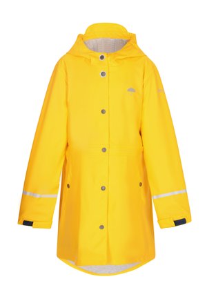 Schmuddelwedda Regenjacke / wasserabweisende Jacke - gelb