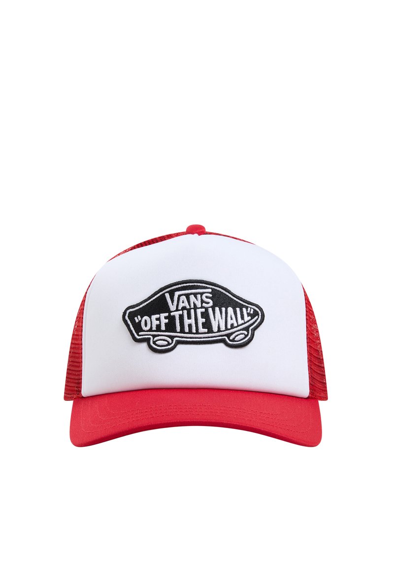 Vans CLASSIC PATCH CURVED BILL TRUCKER Cap racing red/red
