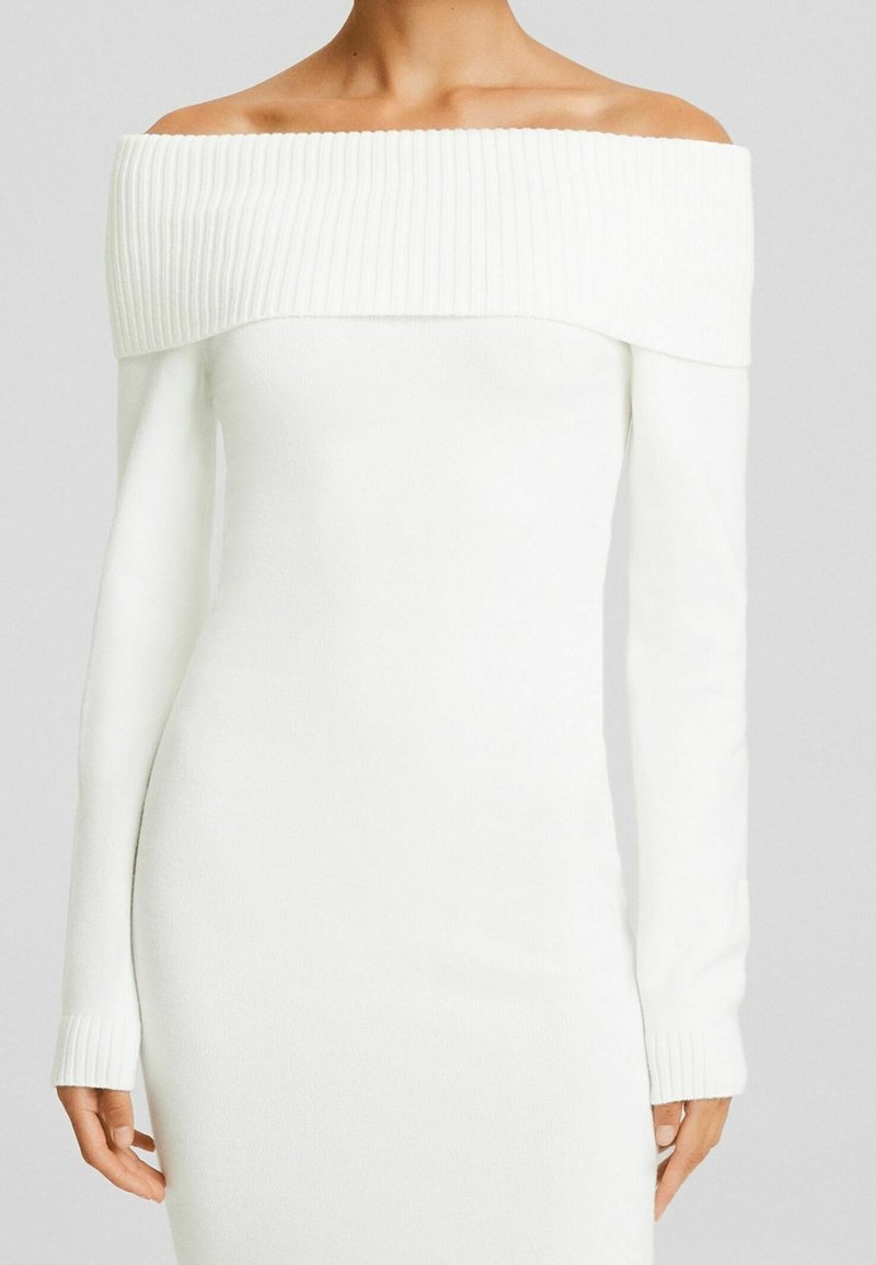 Bershka Maxi dress - white - (Pre-owned) - Zalando.ie