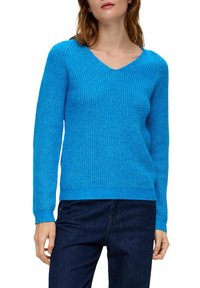 s.Oliver Strickpullover - royalblau