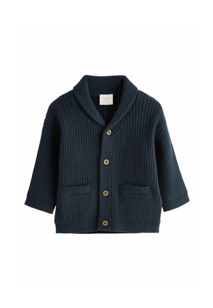 SHAWL REGULAR FIT - Kofta - navy blue