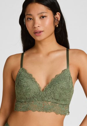 Hunkemöller ANDREA PADDED NON-WIRED - Triangel BH - green
