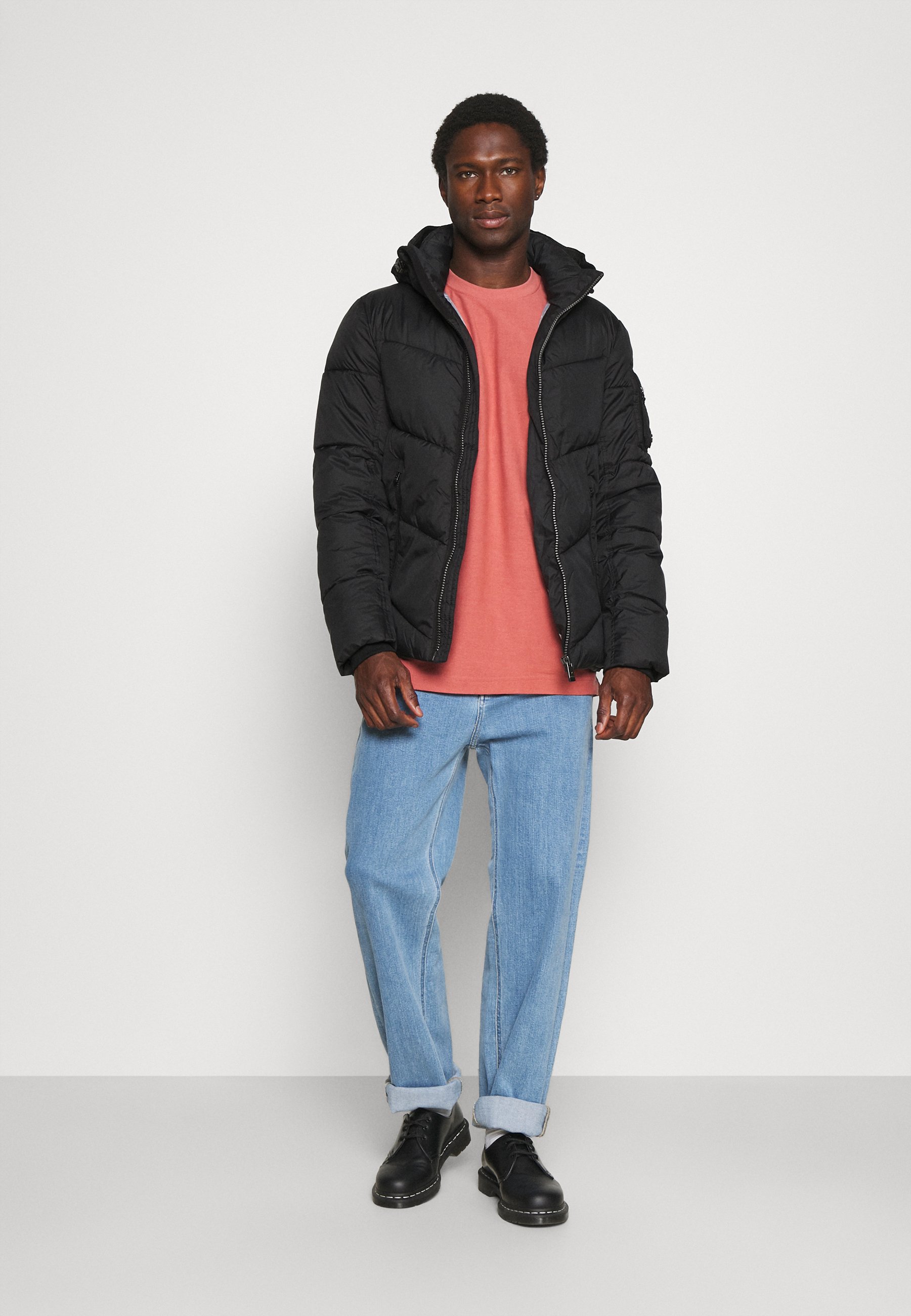 casual puffer jacket