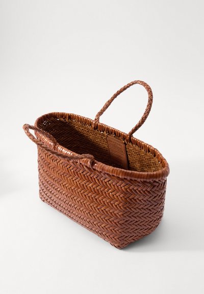 DRAGON DIFFUSION BAMBOO TRIPLE JUMP SMALL - Borsa a mano - tan