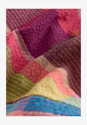 Next TEXTURED CHECK BARREL - Pantaloni - pink