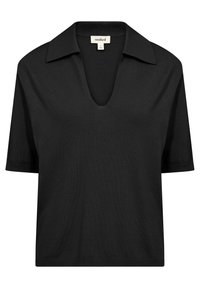 SPINA - Polo shirt - black