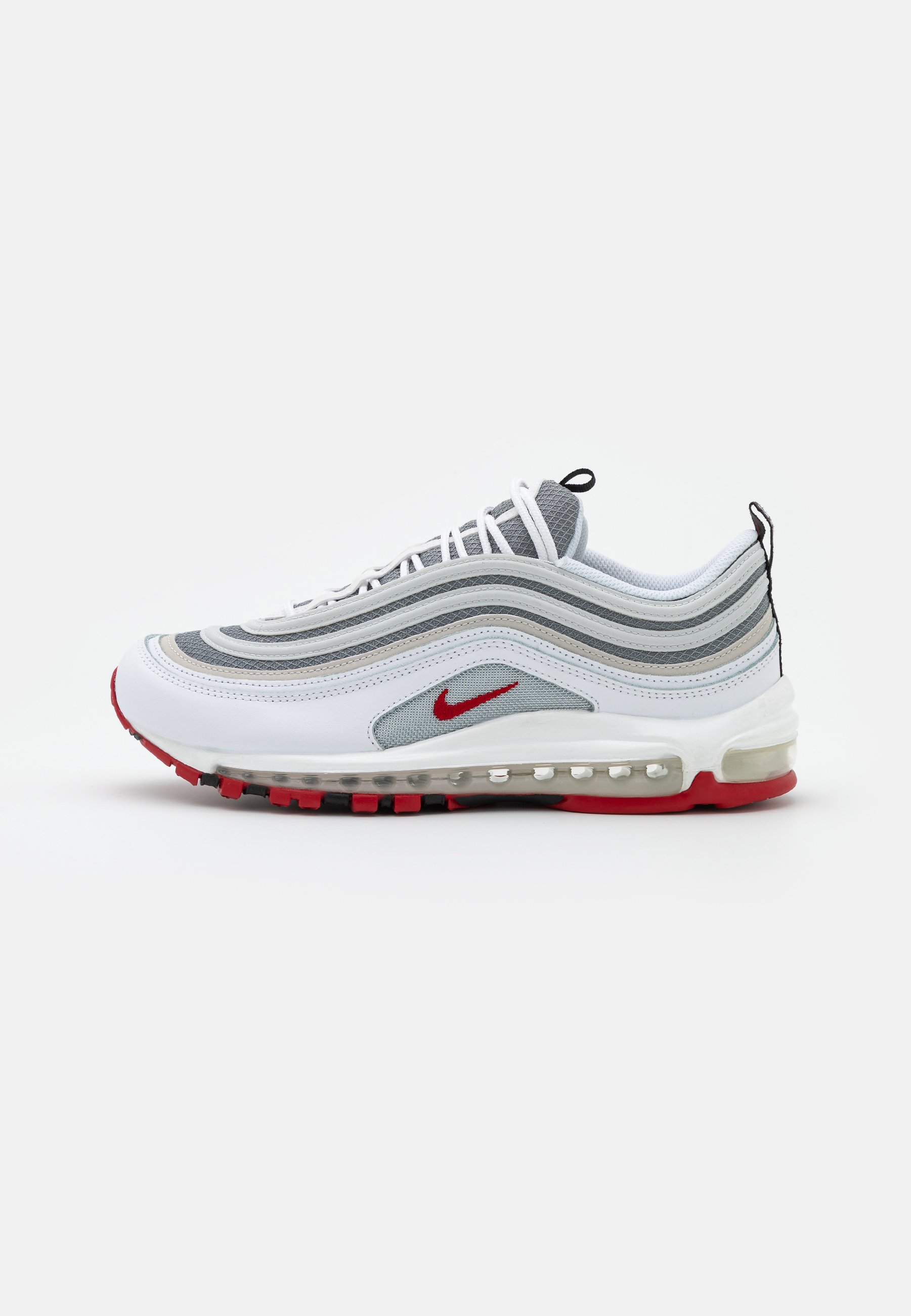 Valiente administrar Movimiento Nike Sportswear AIR MAX 97 - Zapatillas - white/varsity red/particle  grey/photon dust/black/blanco - Zalando.es