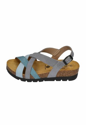 Platform sandals - nube denim