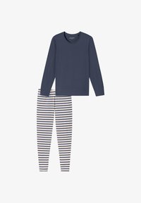 Schiesser SET - Pigiama - blau/gepunktet/creme/blu scuro Schiesser SET - Pigiama - blau/gepunktet/creme/blu scuro