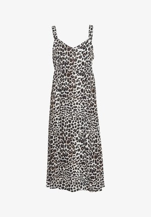 b.young, BYMM - Day dress - black leo mix