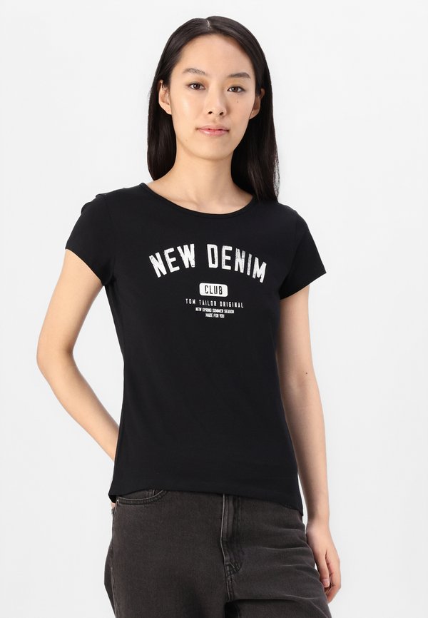 SLIM SPORTY PRINTED TEE - Print T-shirt4