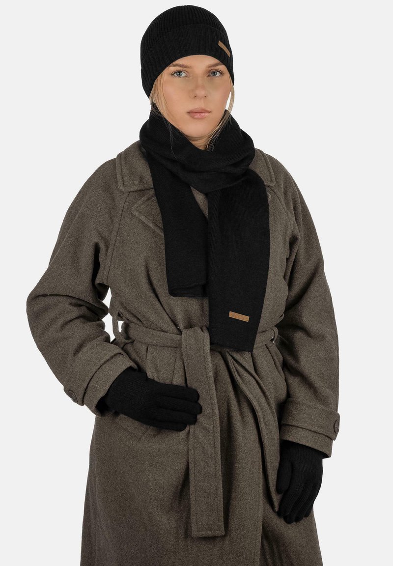 Normani GLATT - Mütze - schwarz