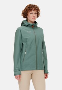 Mammut ALTO HOODED  - Hardshelljacke - dark jade