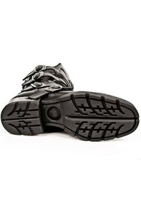 New Rock Cowboy- / Bikerboots - schwarz