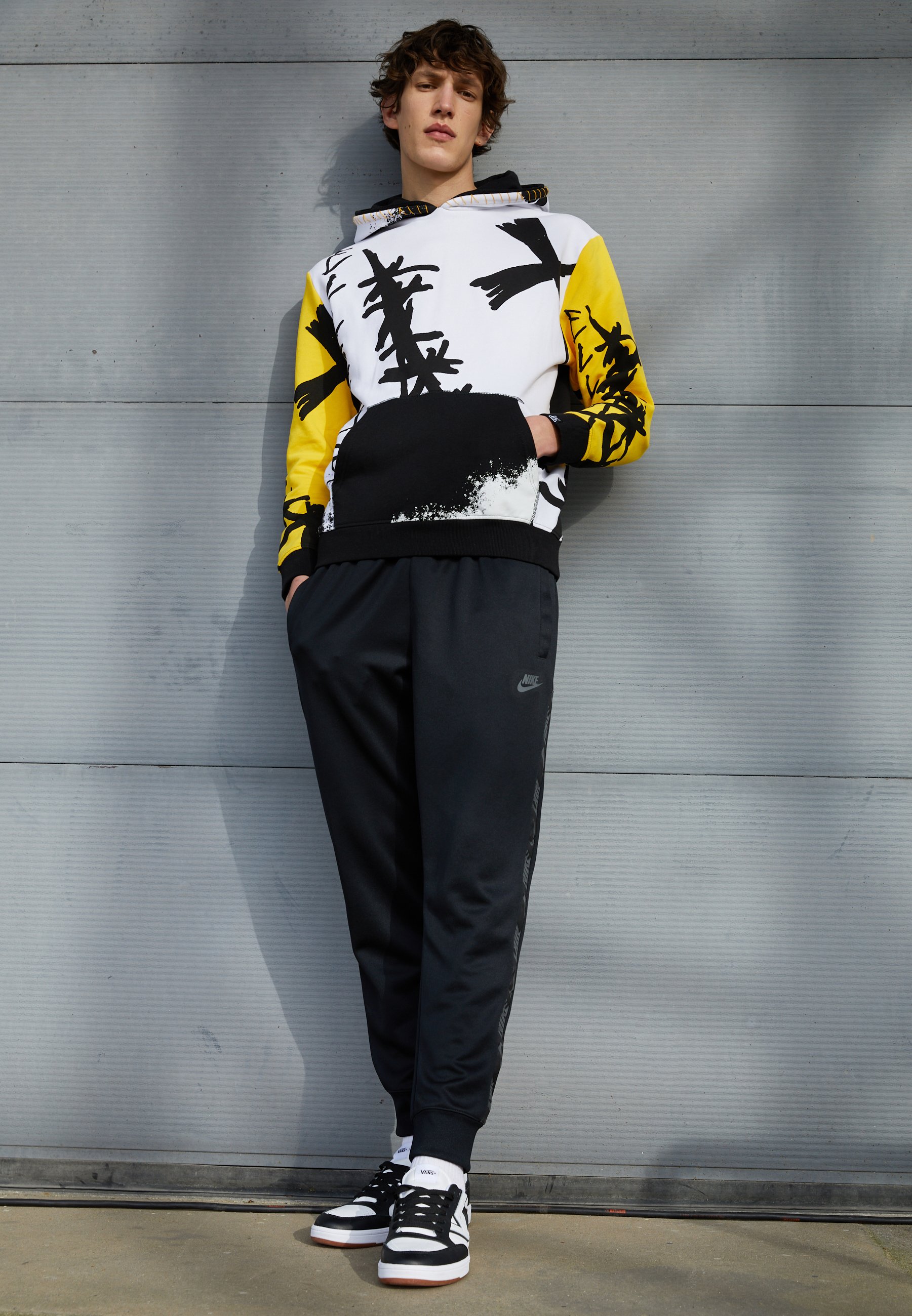 Ellesse ELLESSE X MJB JUEN - Felpa con cappuccio - white/bianco - Zalando
