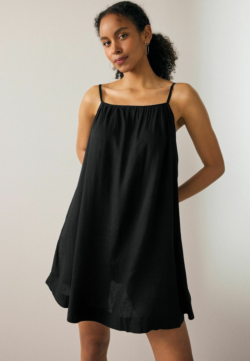 Next 2 PACK PETITE - Nappali ruha - black