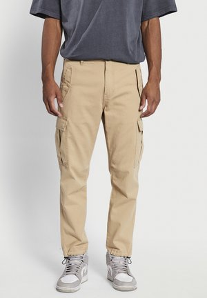 RRPLJOLAN - Cargo trousers - travertine