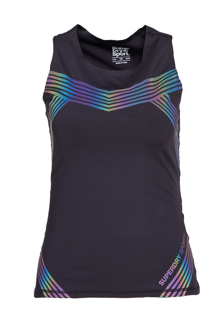 Superdry & Co Sport T-shirt zwart