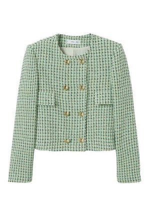 Mango Veste mi-saison - light green