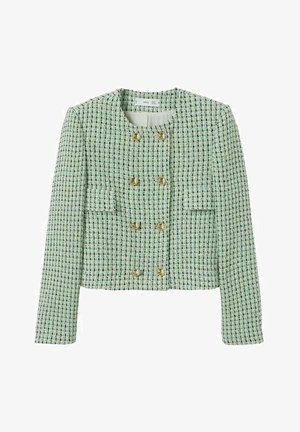 Mango Veste mi-saison - light green