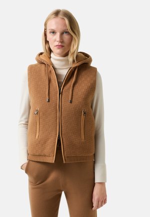 LISSITY - Vest - camel