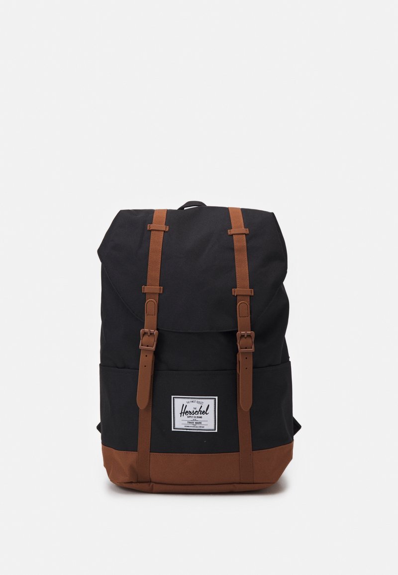 Herschel RETREAT BACKPACK UNISEX Rugzak black/zwart Zalando.be