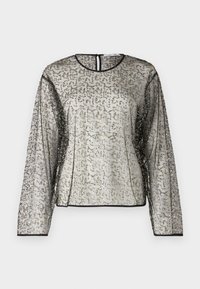 SAMALLY - Langærmet T-shirt - black