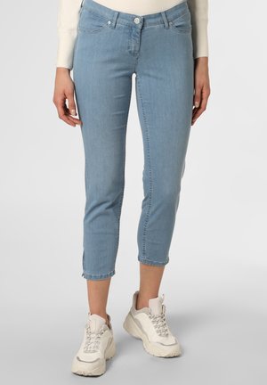 PERFECT SHAPE ZIP - Slim fit jeans - bleached