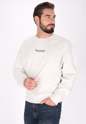 Schmuddelwedda Sweatshirt - wollweiss melange