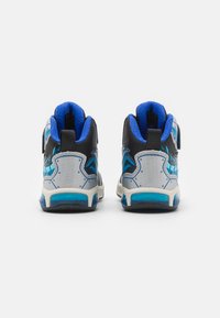 Geox INEK BOY LIGHT UP - Baskets montantes - navy/turquoise