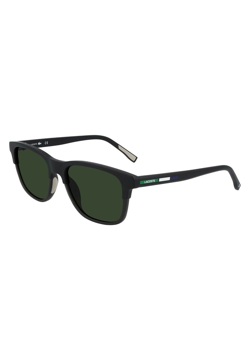 Lacoste UNISEX Sunglasses black green/black Zalando