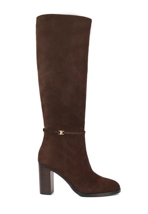 Dune London STARLLING - Bottes à talons hauts - brown