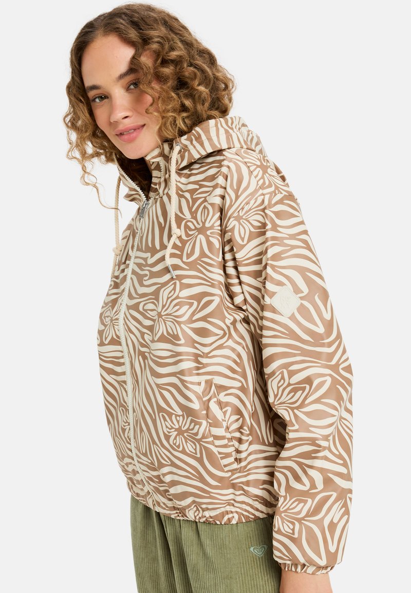 Veste Polaire Femme Hiver - Imprimé Floral - Capuche Zippée - 3XL - NEUF Sans étiquettes