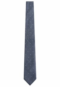Next SIGNATURE MADE IN ITALY - Cravatta - steel blue neutral brown