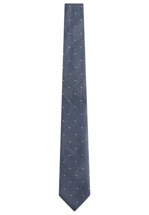 SIGNATURE MADE IN ITALY - Corbata - steel blue neutral brown