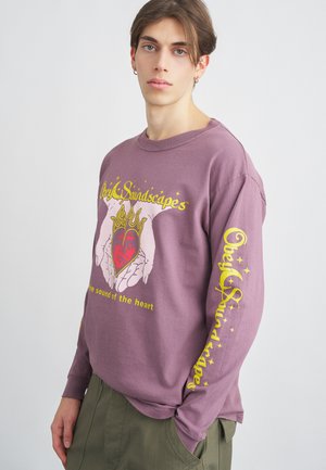 SOUNDSCAPES - Tops ar garām piedurknēm - pigment plum perfect