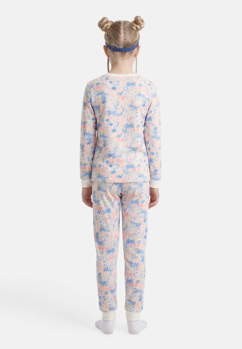 Dolcevita a righe in cotone bambino unisex TOURONE/MARSHMALLOW | Petit