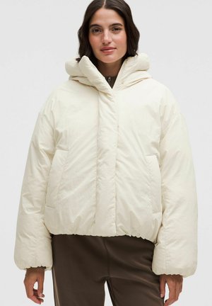 Bubble-Hem Puffer - Páperová bunda - light ivory