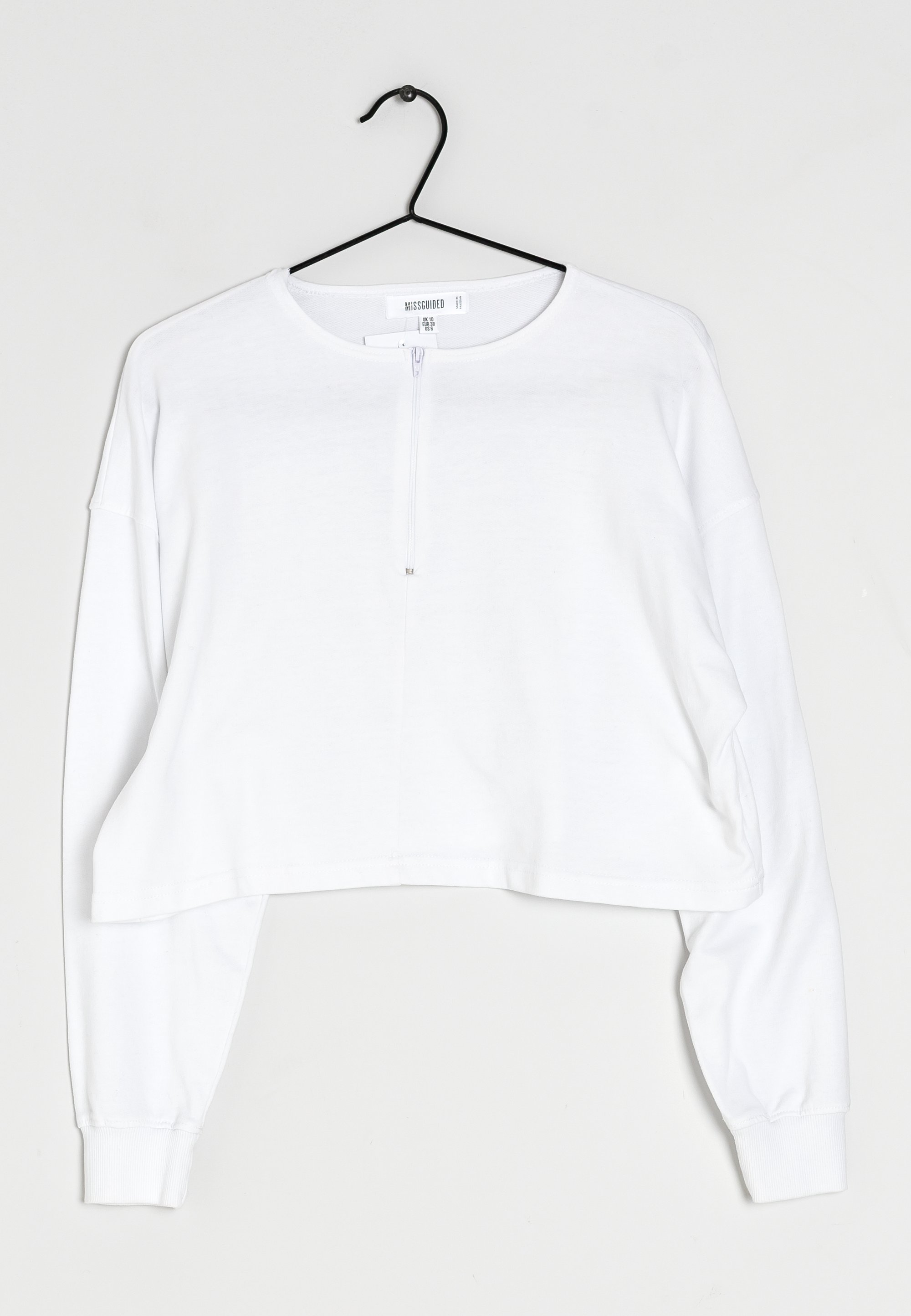 Nwt Missguided Missguided Crewneck Missguided Sweatshirt Blue (Pre