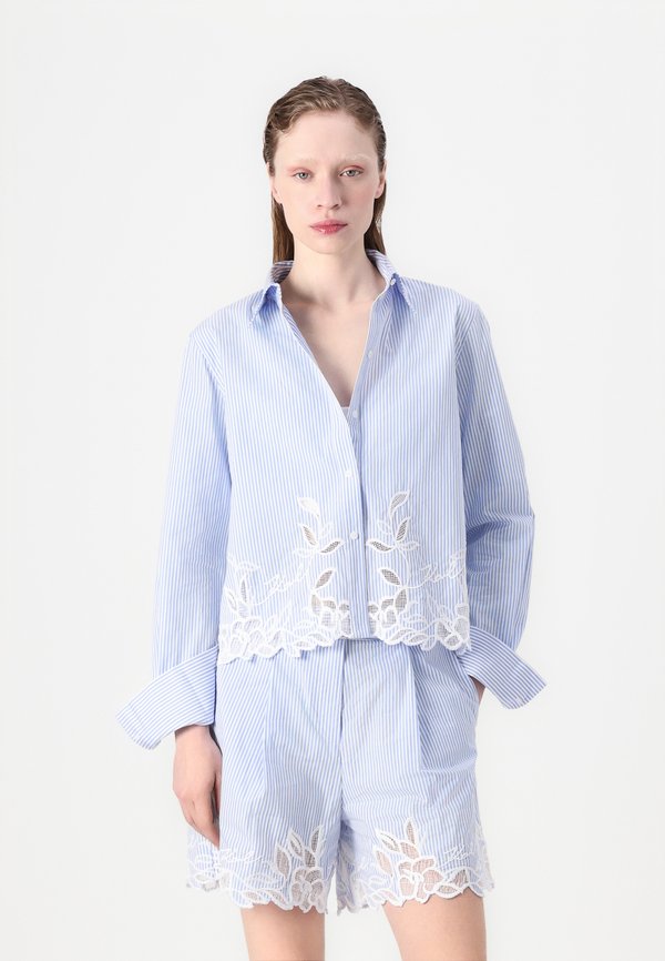 EMBROIDERY CUT OUT BLOUSE - Button-down blouse4