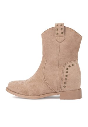 Jenny, Kauboi/mootorratturi poolsaapad - beige