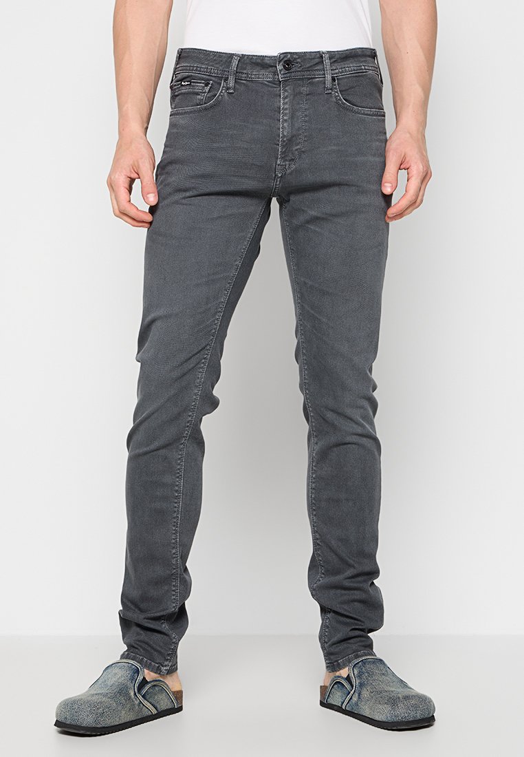 Pepe Jeans Slim fit jeans donkergrijs