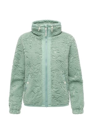 PLÜSCH NORDICKA - Giacca in pile - dusty green