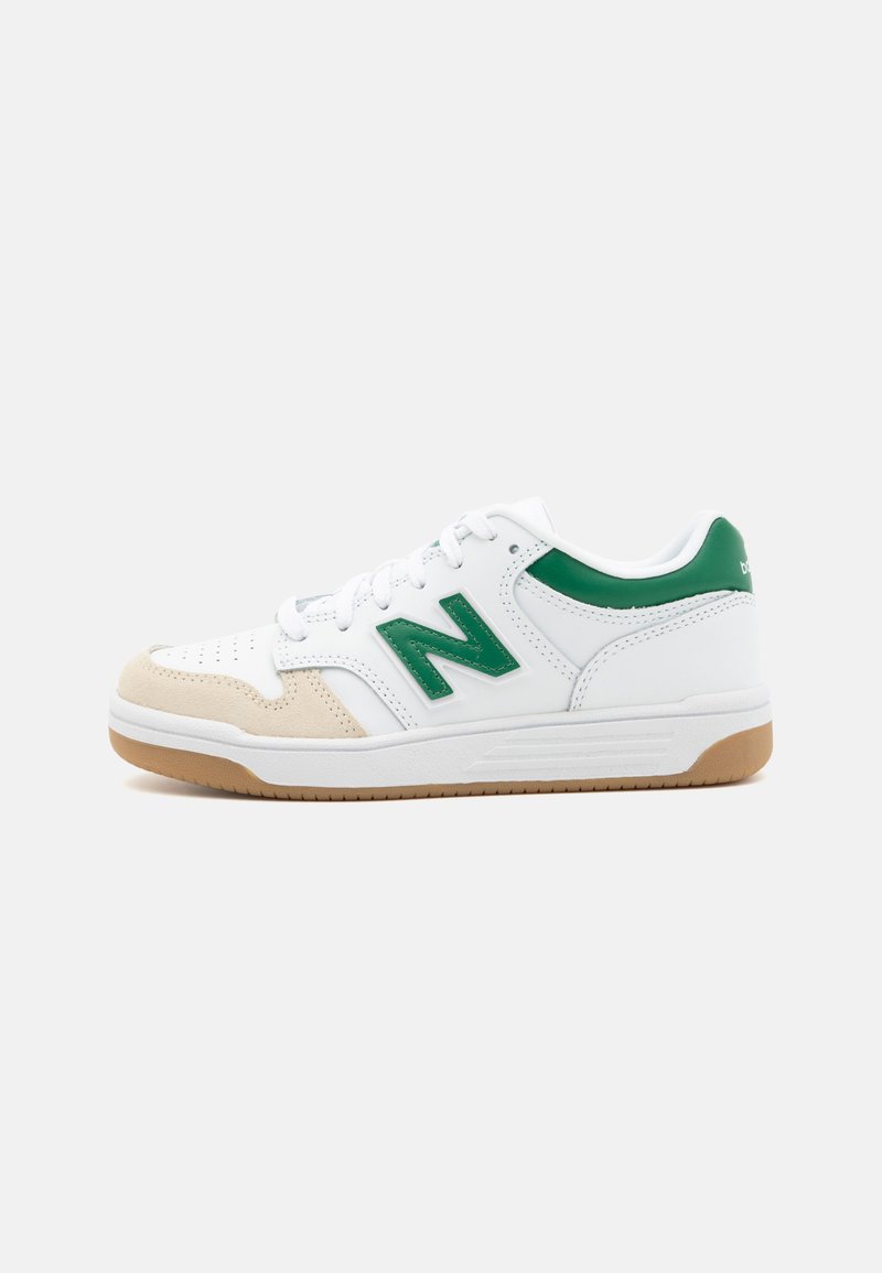 New Balance 480 UNISEX - Tossud - white/green