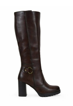 Botas con plataforma - marron