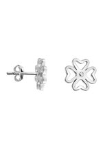 Zirconia Cubica KristLand Orecchini In Lega Placcata Oro Con Fermaglio In Argento Orecchini Design Foglia Piuma