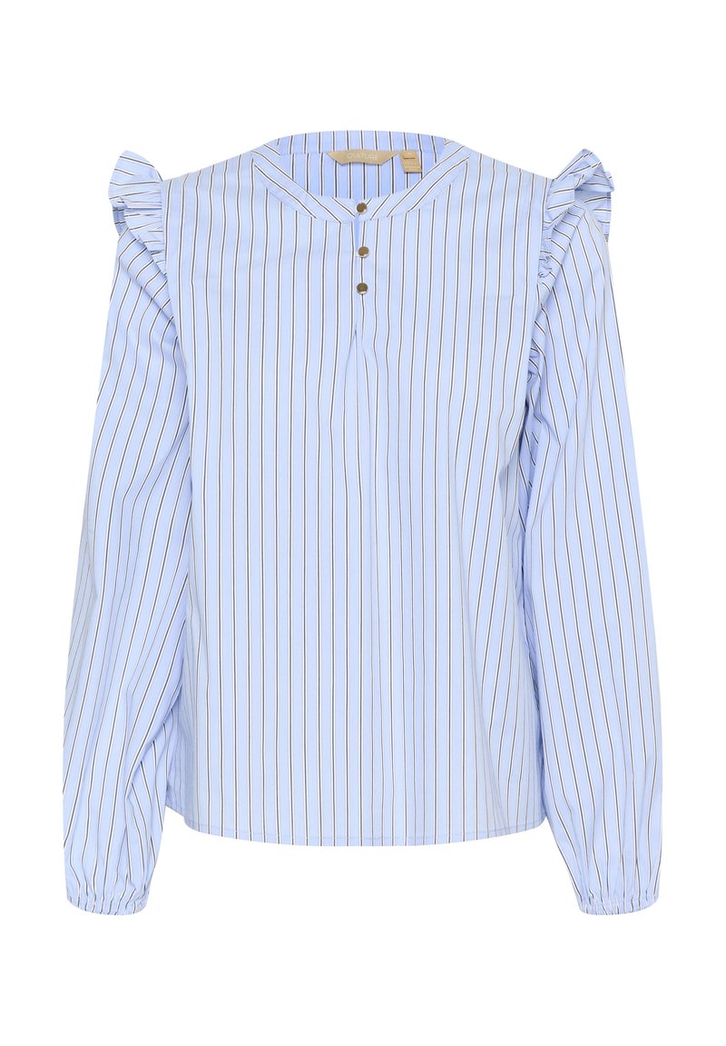 culture Blouse blauw
