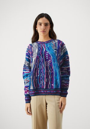 Džemperis - navy/multicolor