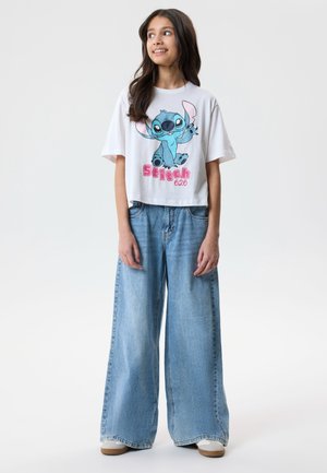 TWO SOON STITCH - T-Shirt print - bright white