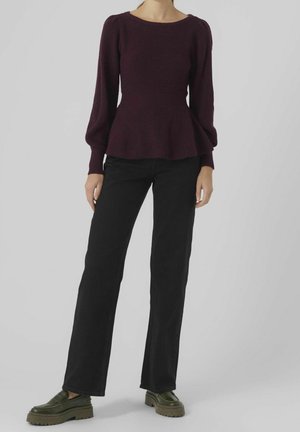 Pullover - bordeaux